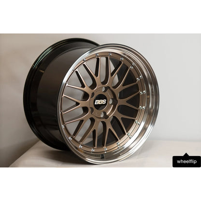 BBS LM 19x9.5 +22, 19x11 +37 5x120 Satin Bronze (SET)