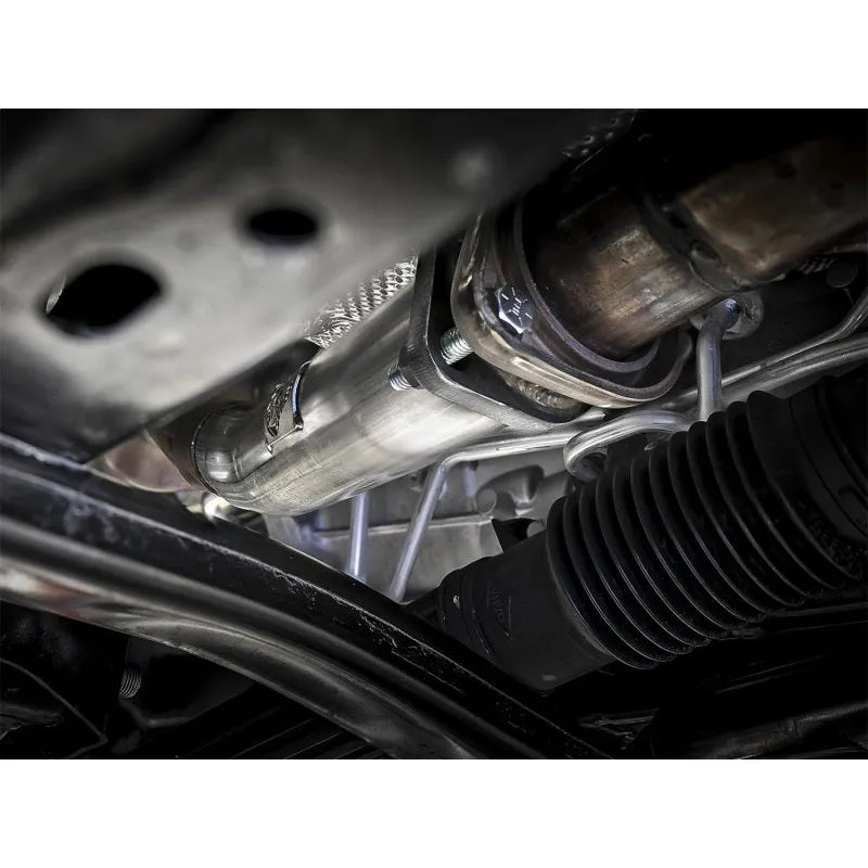 aFe Twisted Steel 2in SS Loop Delete Down-Pipe | Jeep JL/Gladiator (18+) (48-48024)