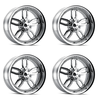 (set of 4) Ridler Wheels 608 Chrome | 20x8.5" +0mm | 5x127mm Wheels