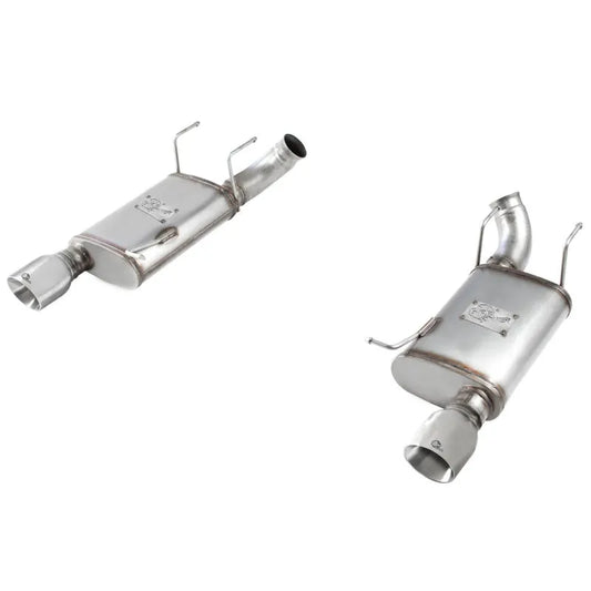 aFe MACHForce XP 3in SS Axle-Back Exhaust | Ford Mustang 07-14 (49-43052-P)
