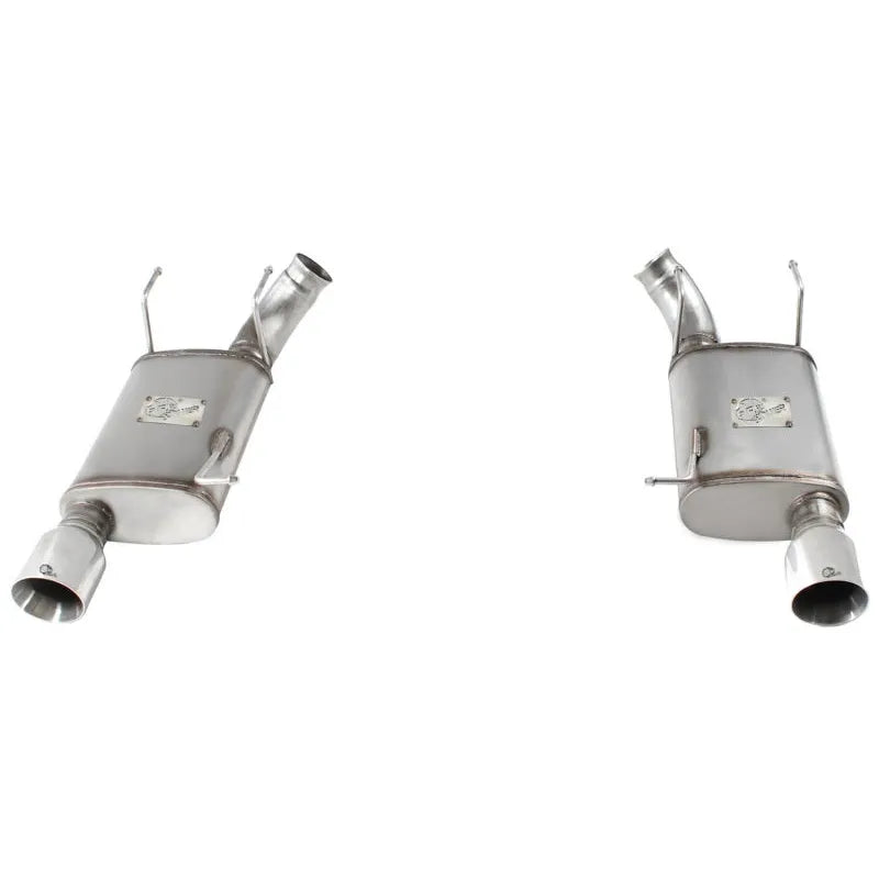 aFe MACHForce XP 3in SS Axle-Back Exhaust | Ford Mustang 07-14 (49-43052-P)