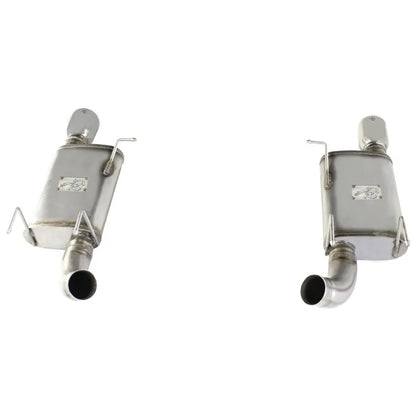 aFe MACHForce XP 3in SS Axle-Back Exhaust | Ford Mustang 07-14 (49-43052-P)