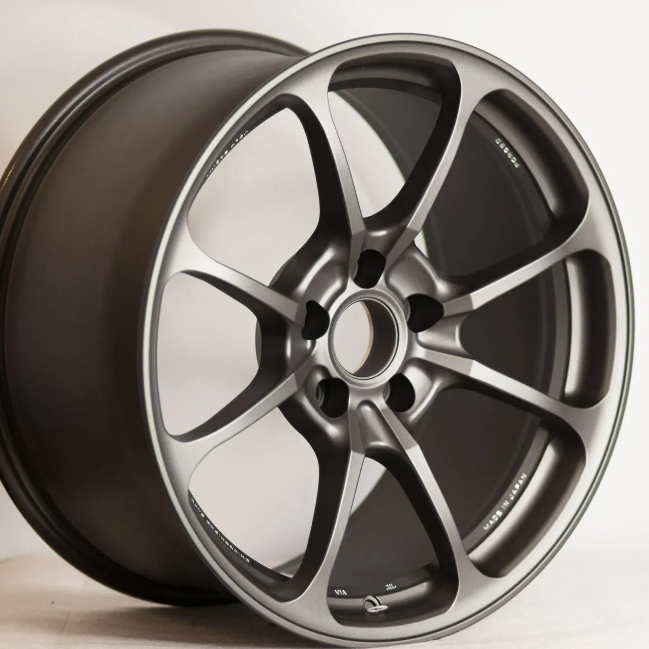 Volk Racing NE24 18x9.5 +38 5x114 Matte Gun Black (SET)