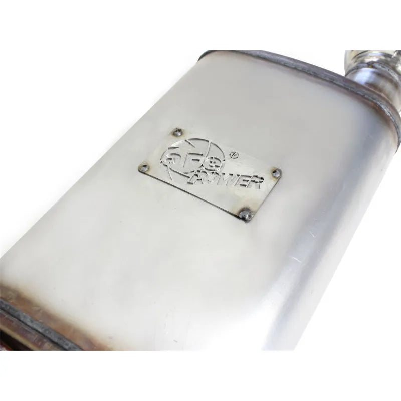 aFe MACHForce XP 3in SS Axle-Back Exhaust | Ford Mustang 07-14 (49-43052-P)