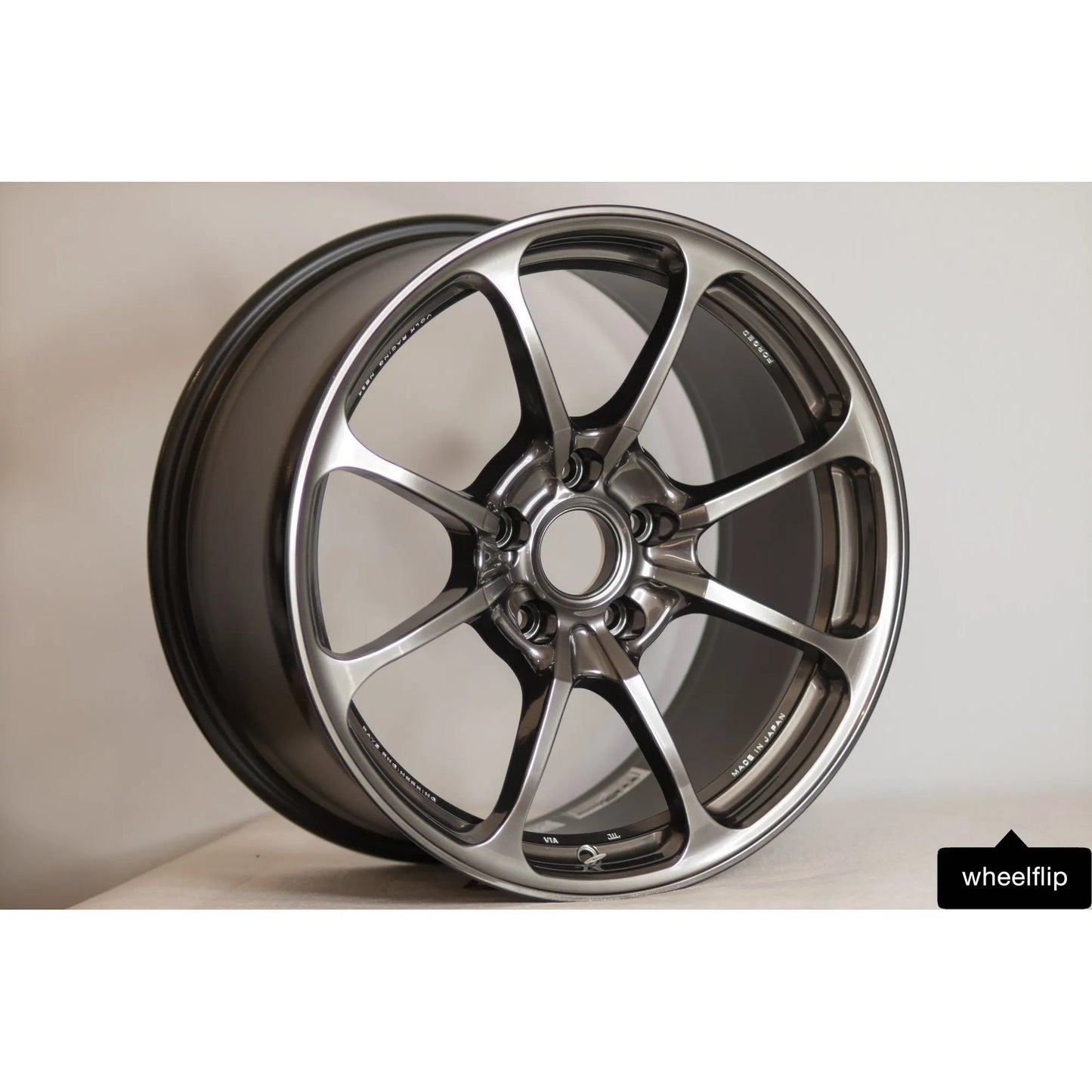 Volk Racing NE24 18x9.5 +45 5x120 Shining Black Metal (SET)