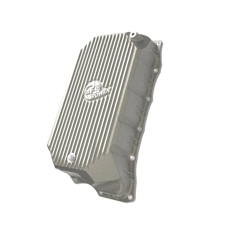 aFe GM Diesel 20-25 V8-6.6L L5P Power Trans Pan | Chevy Silverado 2500/3500, GMC Sierra (46-71380A)