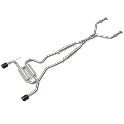 aFe Takeda 2.5in SS Cat-Back Exhaust | Infiniti Q50 3.7L (14-15) (49-36136-C)