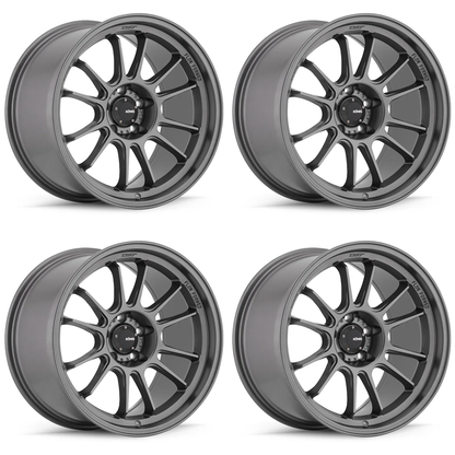 (set of 4) Konig Hypergram Matte Grey | 18x10.5" +25mm | 5x120mm Wheel