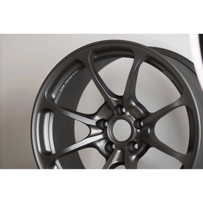 Volk Racing NE24 18x9.5 +22 5x114 Matte Gun Black (SET)