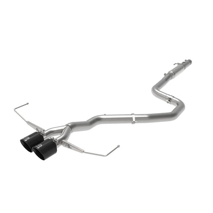 aFe Takeda 3in to 2-1/2in SS Cat-Back Exhaust | Hyundai Veloster 19-21 (49-37011-P)