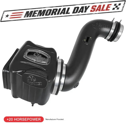 aFe Momentum HD Cold Air Intake | GM Diesel V8-6.6L LMM (07.5-10) (51-74004) (SPF74004-12K)