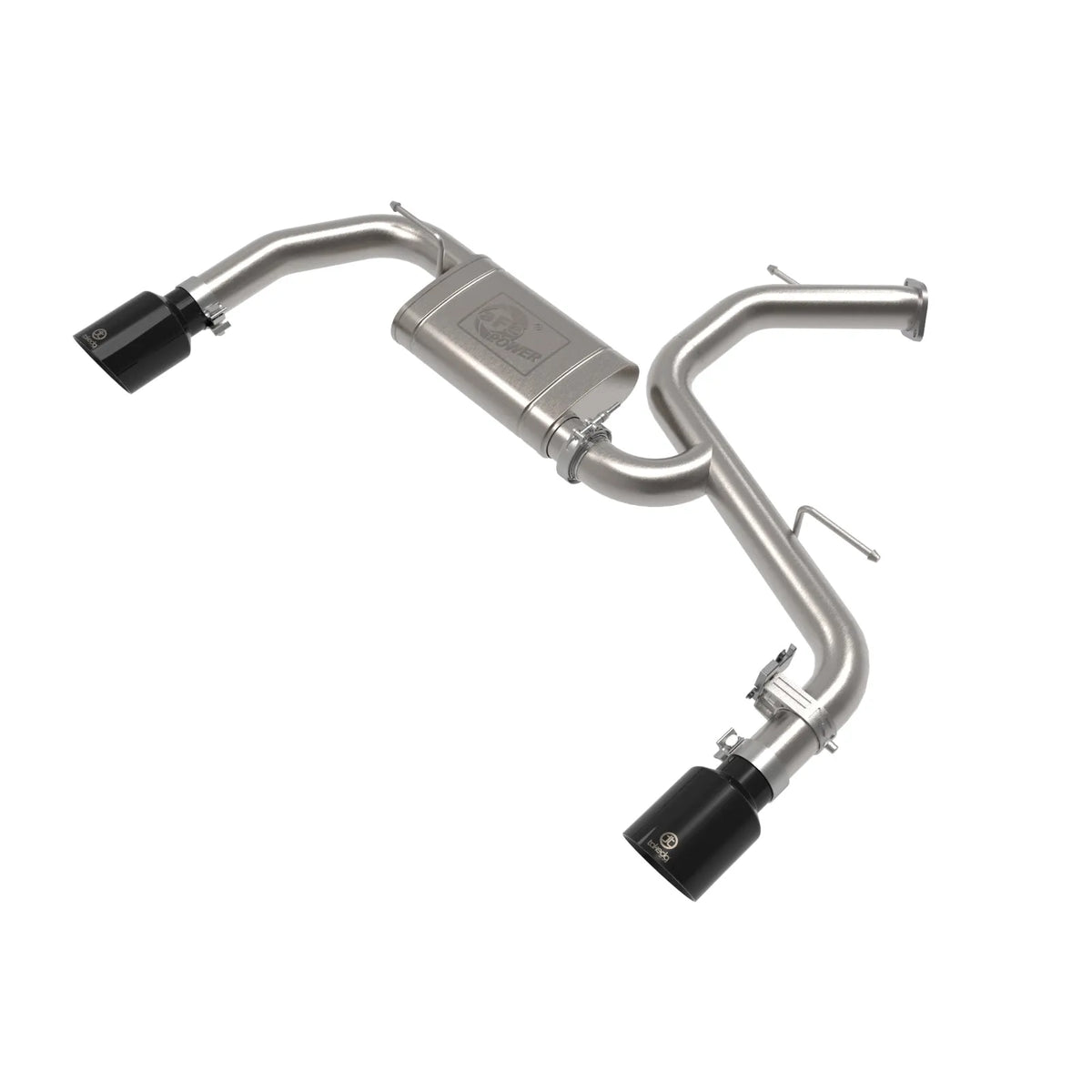 aFe Takeda 3in SS Axle-Back Exhaust w/ Tips | Hyundai Elantra N 22-25 (49-37027-P)