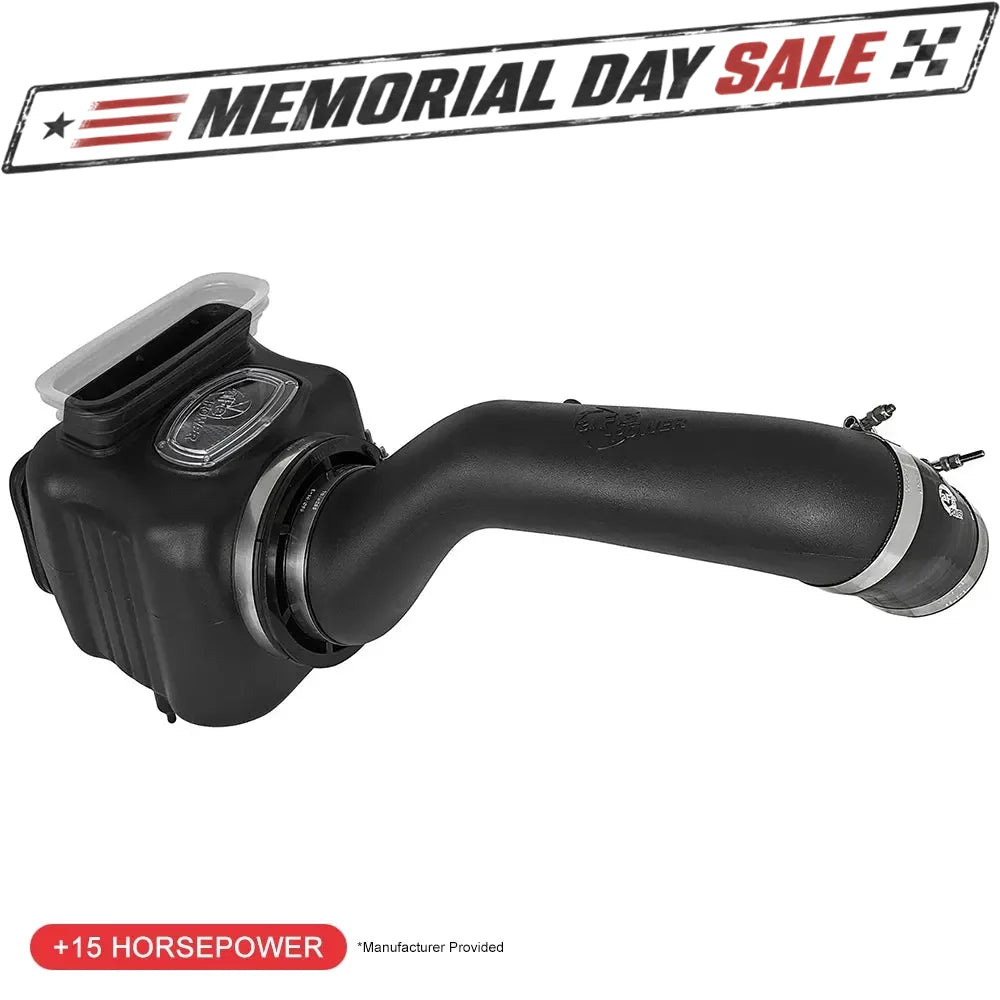 aFe Momentum HD Pro DRY S Cold Air Intake | GM Diesel Trucks V8-6.6L (17+) (51-74008)