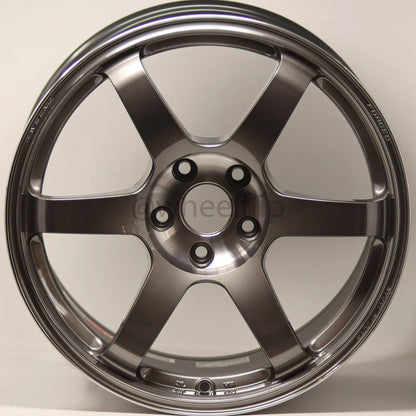 Volk Racing TE37 Saga SL 18x9.5 +35 5x114.3 Pressed Graphite (SET)