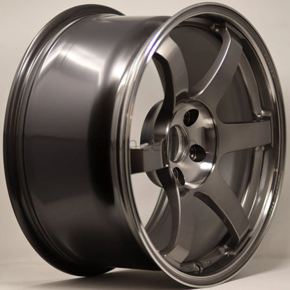 Volk Racing TE37 Saga SL 18x9.5 +35 5x114.3 Pressed Graphite (SET)