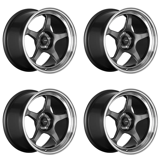 (set of 4) Konig Hyperspec Anthracite Metallic | 19x8.5" +42mm | 5x114.3mm Wheel