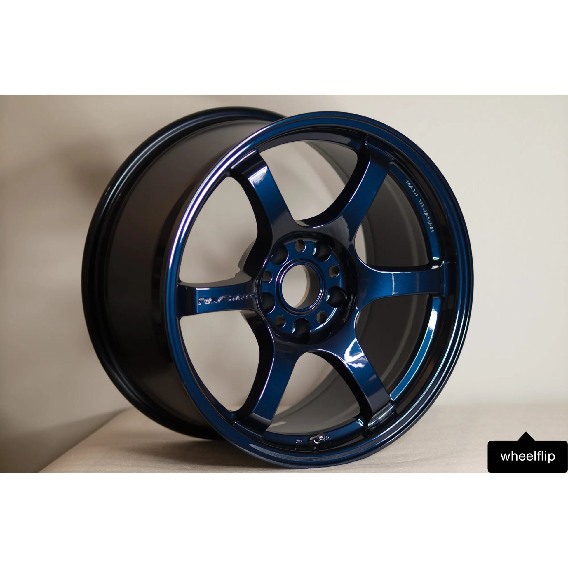 Gram Lights 57DR 17x9 +22 5x114.3 Eternal Blue Pearl (SET)