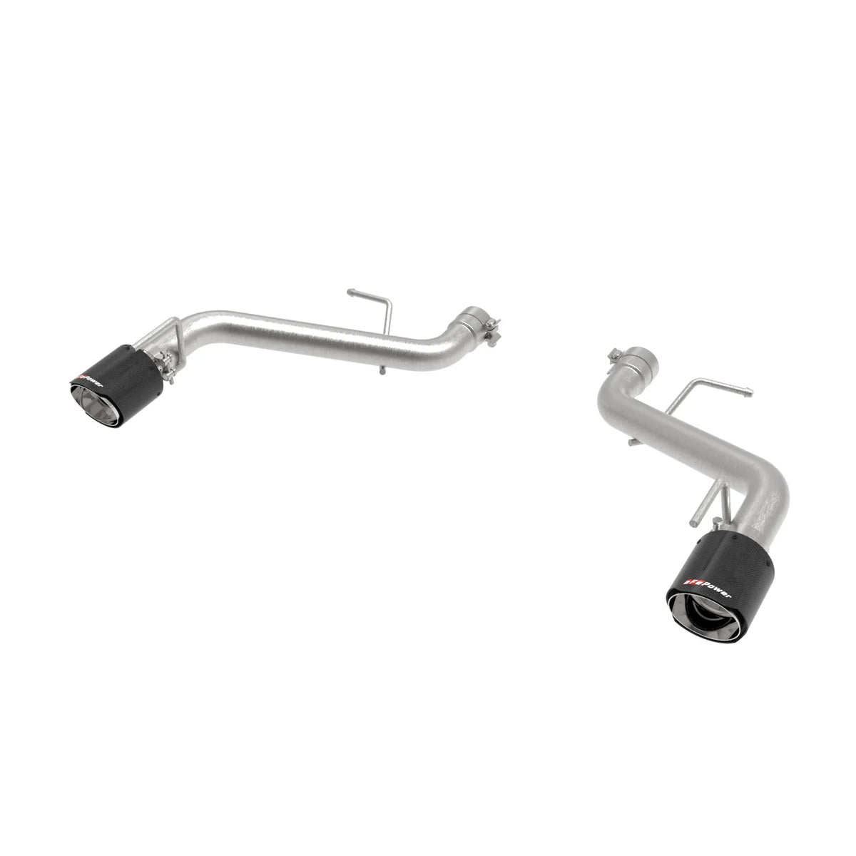 aFe MACH Force-Xp 2.5in SS Carbon Fiber Axle-Back Exhaust | Camaro SS (16-20) / (21-22) (49-44118-C)