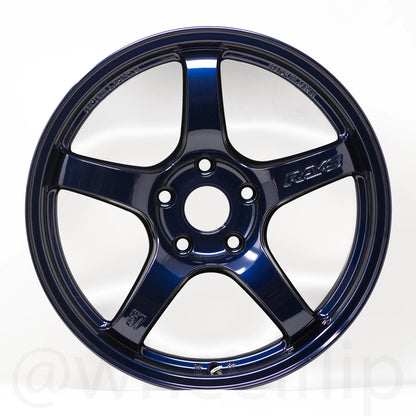 Gram Lights 57CR 17x9 +38 5x114.3 Eternal Blue Pearl (SET)