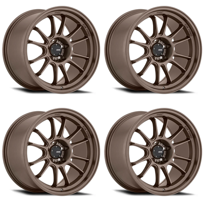 (set of 4) Konig Hypergram Race Bronze | 18x8.5" +43mm | 5x112mm Wheel