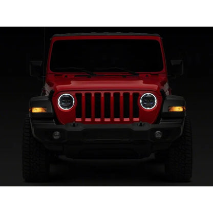 Raxiom 9-In Axial LED Headlights | Jeep Wrangler/J Gladiator (J171705)