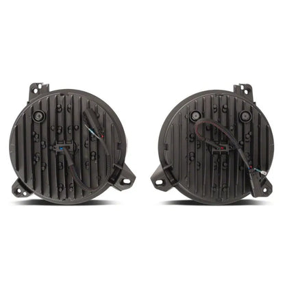 Raxiom 9-In Axial LED Headlights | Jeep Wrangler/J Gladiator (J171705)