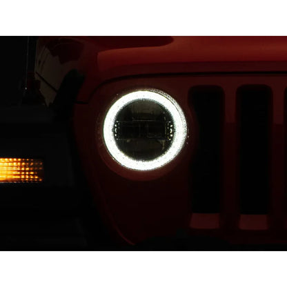 Raxiom 19-26 Jeep JL/JT Axial LED Headlights Black Housing / Clear Lens (J133763)