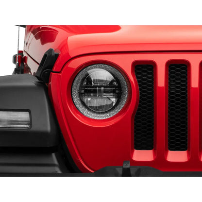 Raxiom 19-26 Jeep JL/JT Axial LED Headlights Black Housing / Clear Lens (J133763)