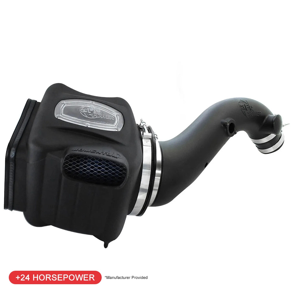 aFe Momentum HD Cold Air Intake System w/ Pro 10R Filter | GM Diesel Trucks LB7 (01-04) (50-74001)