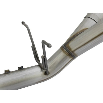aFe Large Bore-HD 4in SS D&S Exhaust | GM Duramax V8-6.6L (17+) (49-44086-P)