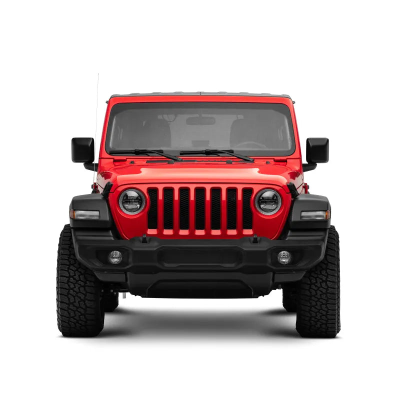 Raxiom 19-26 Jeep JL/JT Axial LED Headlights Black Housing / Clear Lens (J133763)