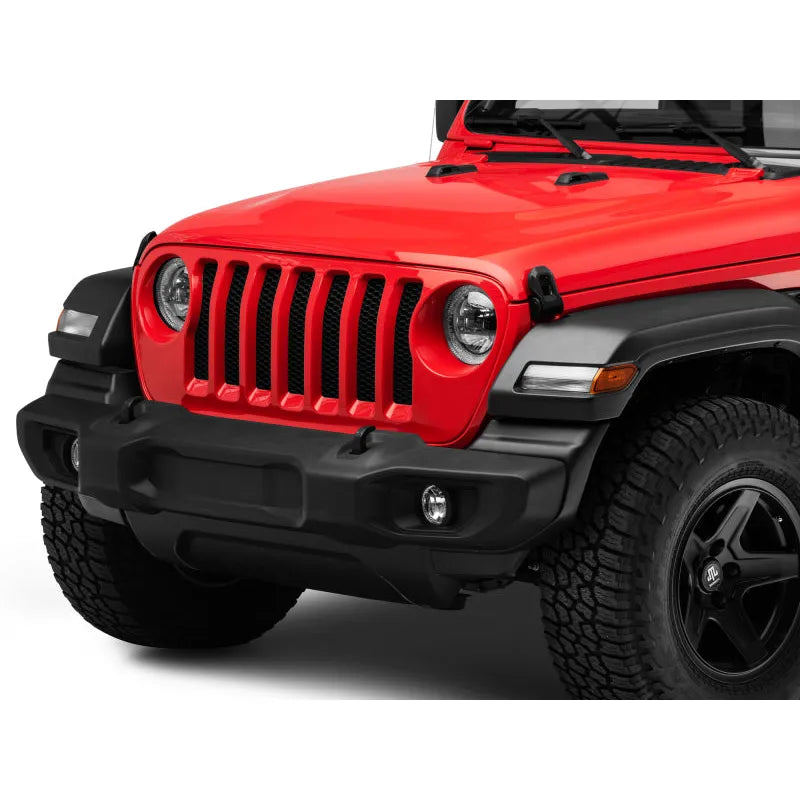 Raxiom 19-26 Jeep JL/JT Axial LED Headlights Black Housing / Clear Lens (J133763)