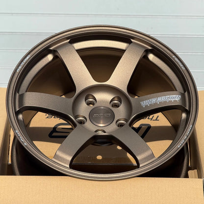 Volk Racing TE37 Saga S-Plus 18x9.5 +22 5x114.3 Bronze (SET)