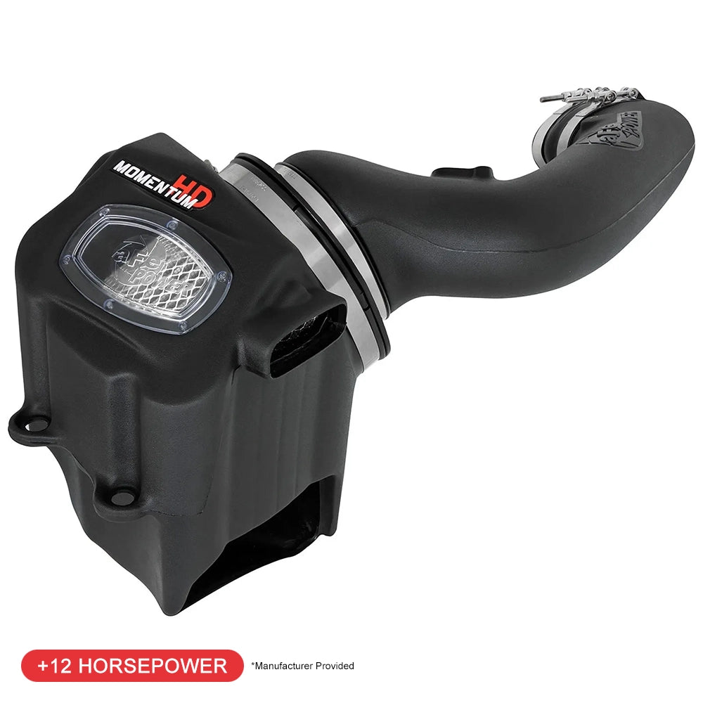 aFe Momentum HD Cold Air Intake System w/ Pro DRY S Filter | Ford Diesel Trucks V8 6.7L (51-73006)