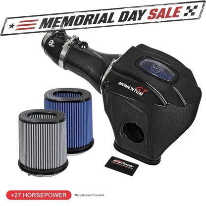 aFe Momentum GT Black Series Carbon Fiber CAI | Dodge Challenger/Charger SRT Hellcat V8 6.2L (17+) (52-72205-CF)