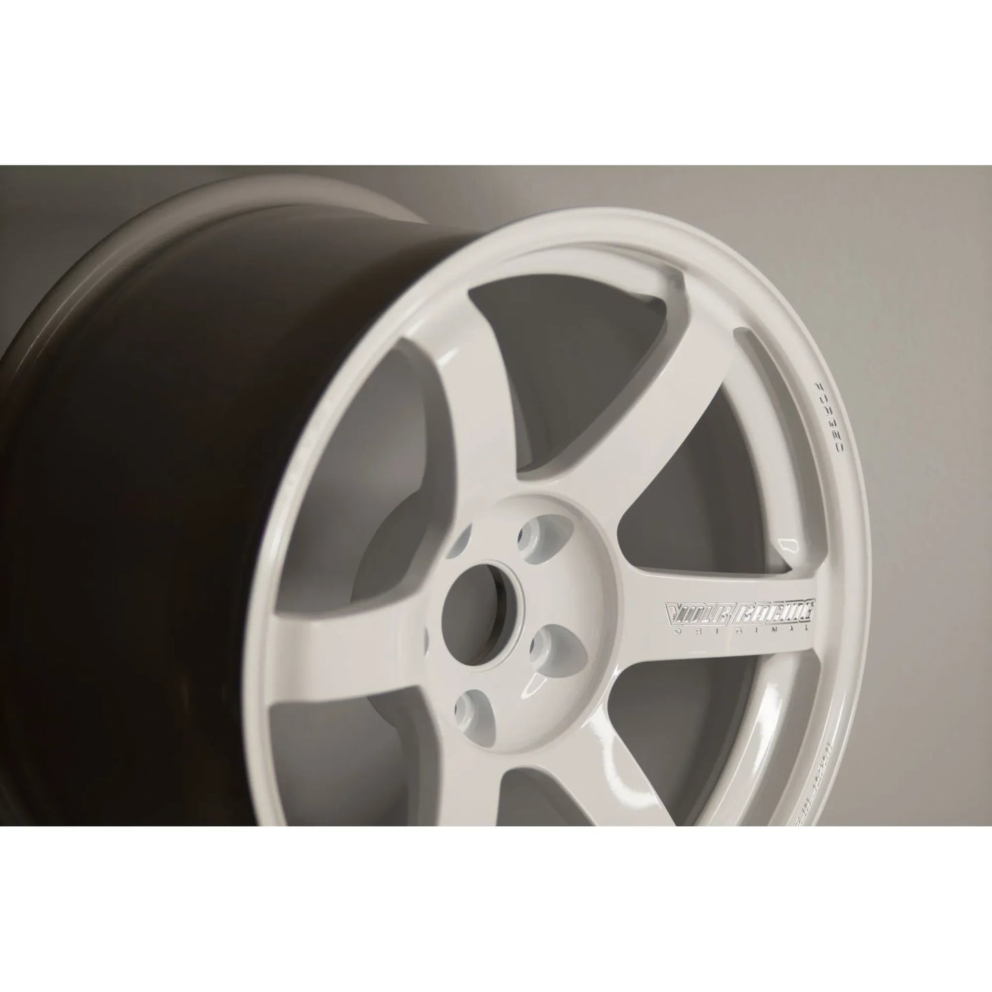 Volk Racing TE37 Saga S-Plus 18x9.5 +20, 18x10.5 +30 5x120 Dash White (SET)