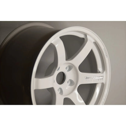 Volk Racing TE37 Saga S-Plus 18x9.5 +20, 18x10.5 +30 5x120 Dash White (SET)