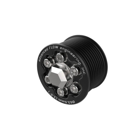 aFe 2.50in Supercharger Power Pulley Kit w/ Hub | Challenger/Charger SRT Hellcat (15-23) (79-10009)