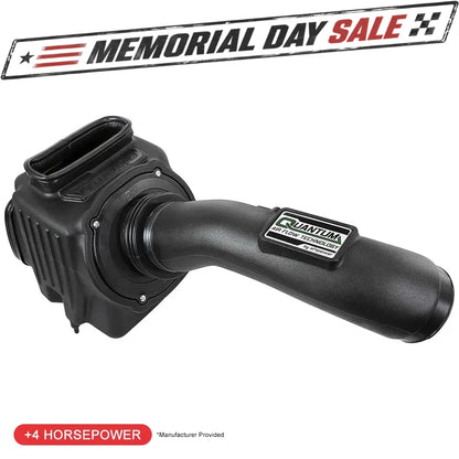 aFe Quantum Pro DRY S Cold Air Intake | GM/Chevy Duramax 6.6L V8 (17-18) (53-10007D)