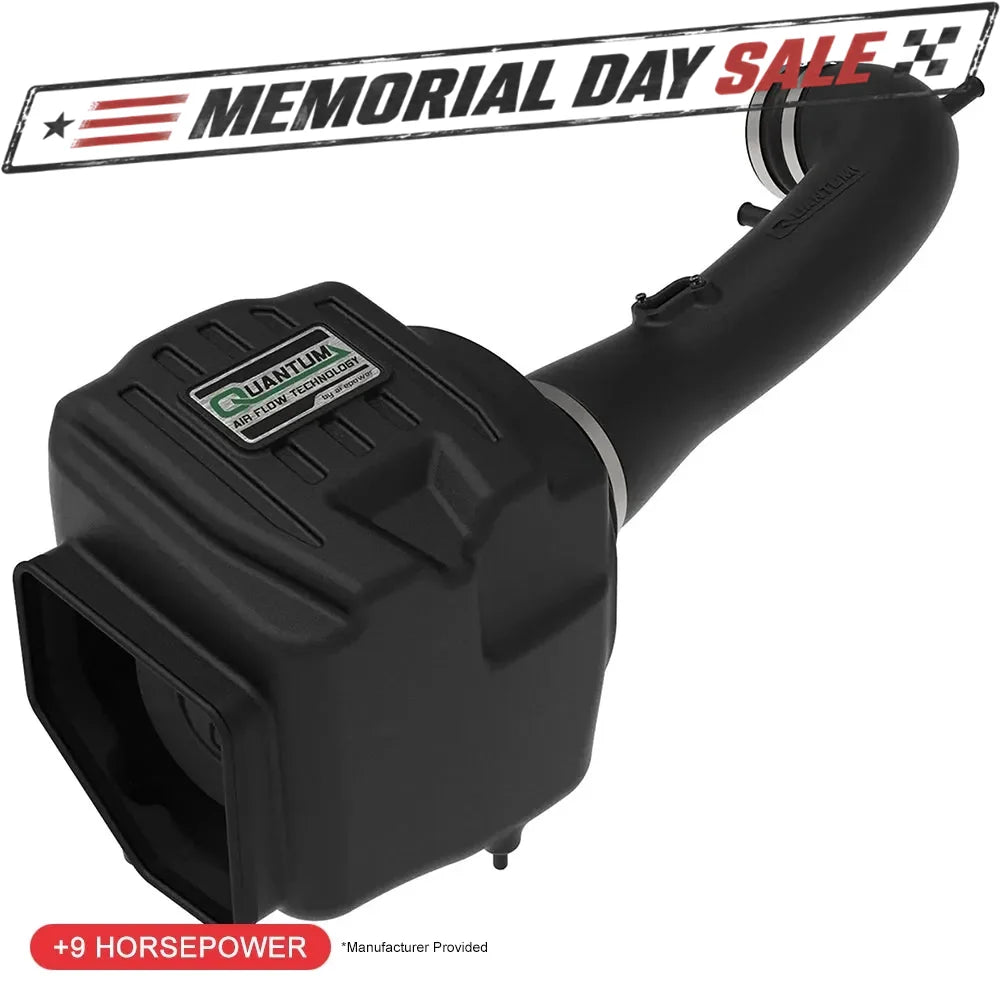 aFe Quantum Cold Air Intake w/ Pro Dry S Media | GM Silverado/Sierra 1500 V8-5.3/6.2L (14-19) (53-10030D)