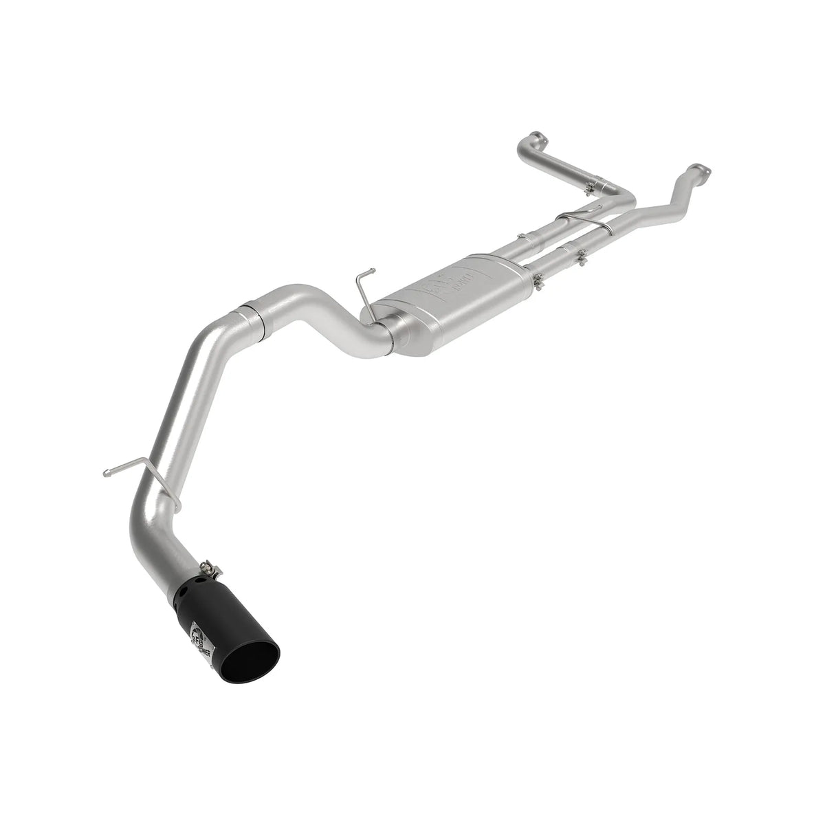 aFe 3-4in Stainless Steel Cat-Back Exhaust System | Nissan Titan XD V8-5.6L (16-19) (49-46135-B)