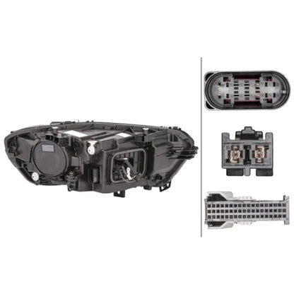 Hella LED LH Headlamp | Mercedes-Benz CLA 13-26 (015086351)