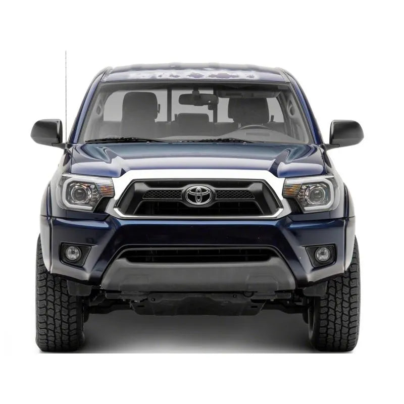Raxiom 12-15 Toyota Tacoma Axial Series Projector Headlights w/ LED Bar | Tacoma (TT21849)