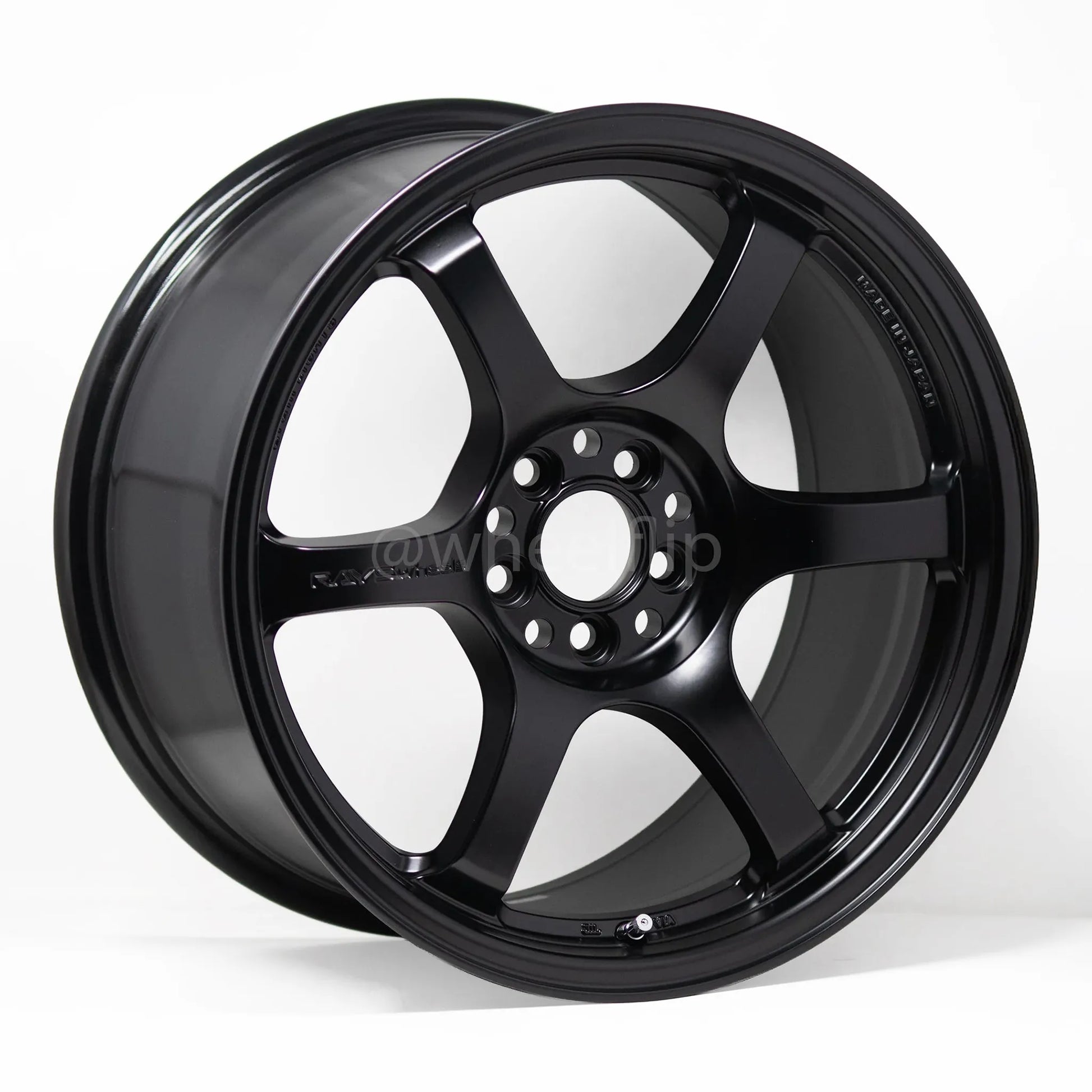 Gram Lights 57DR 17x9 +38 5x100 Semi Gloss Black (SET)