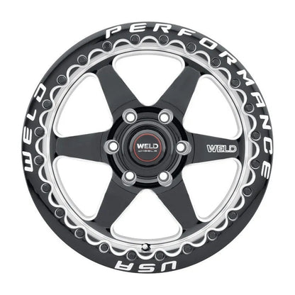 Weld Ventura Beadlock Gloss Black Milled | 17x10" +25mm | 6x139.7mm Wheel