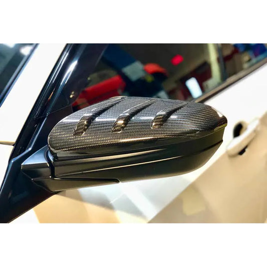 Mugen Carbon Fiber Door Mirror Covers - Honda Civic FK7 / FK8