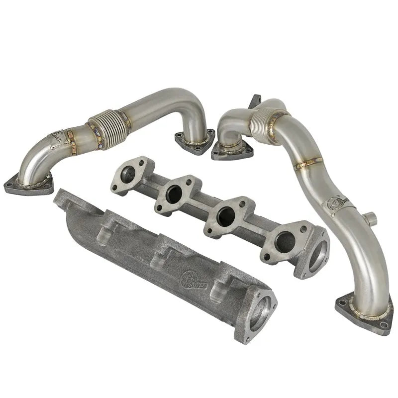 aFe Power Up-Pipes/Manifold | Ford 6.4L Diesel 08-10 (48-33016-PK)