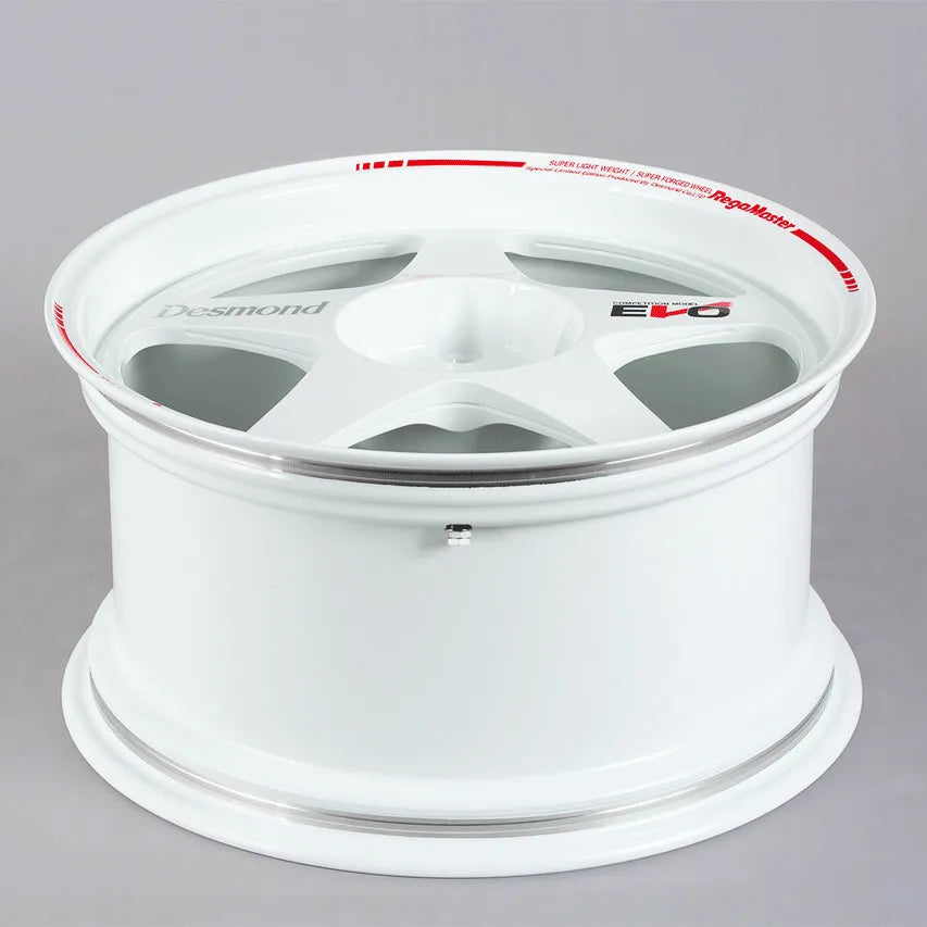 Desmond Regamaster EVO II 18x9.5 +30 5x114.3 Gloss White (SET)
