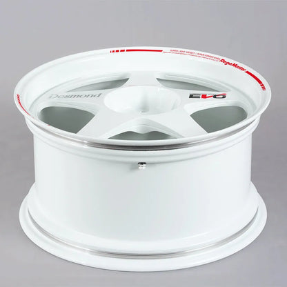 Desmond Regamaster EVO II 18x9.5 +30 5x114.3 Gloss White (SET)