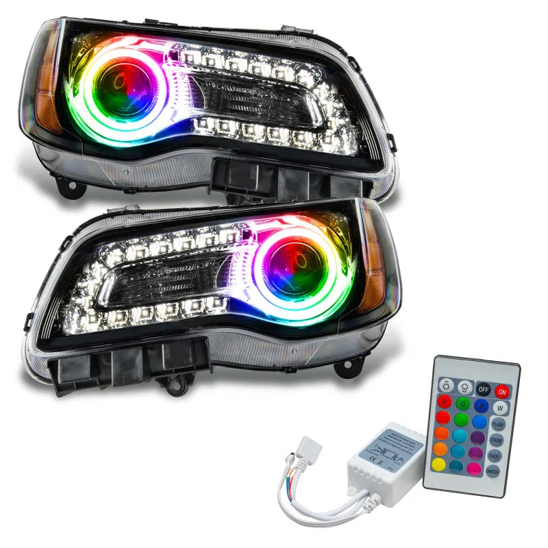 Oracle 11-24 Chrysler 300 ColorSHIFT Headlights | 300 (11-24) (7729-504)